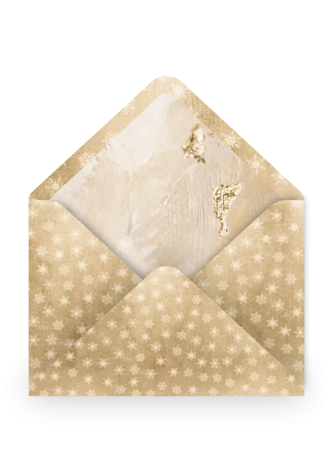 Stars enveloppe celeste nuit etoiles dore scintillant 018
